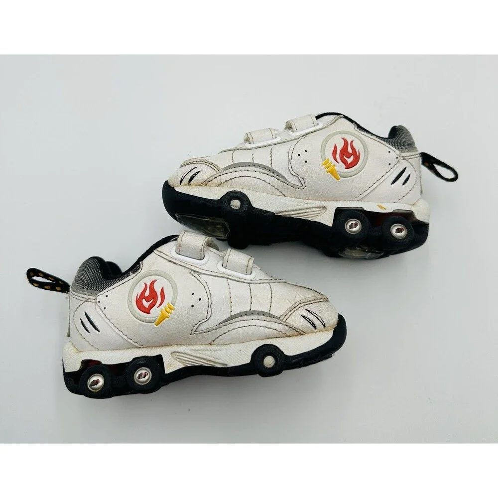 Vintage Matchbox Firetruck Sneakers Tennis Shoes Sz 6 Toddler